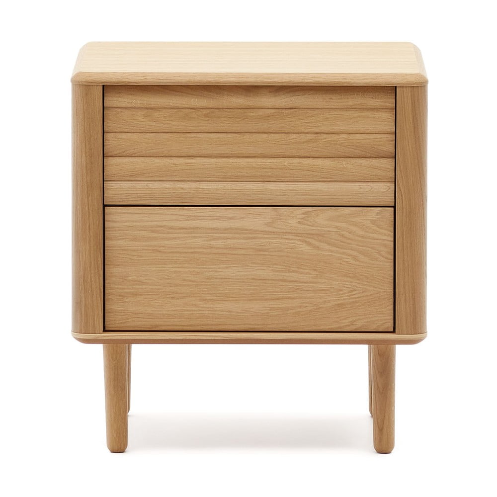 Szafka nocna w dekorze dębu Lenon – Kave Home