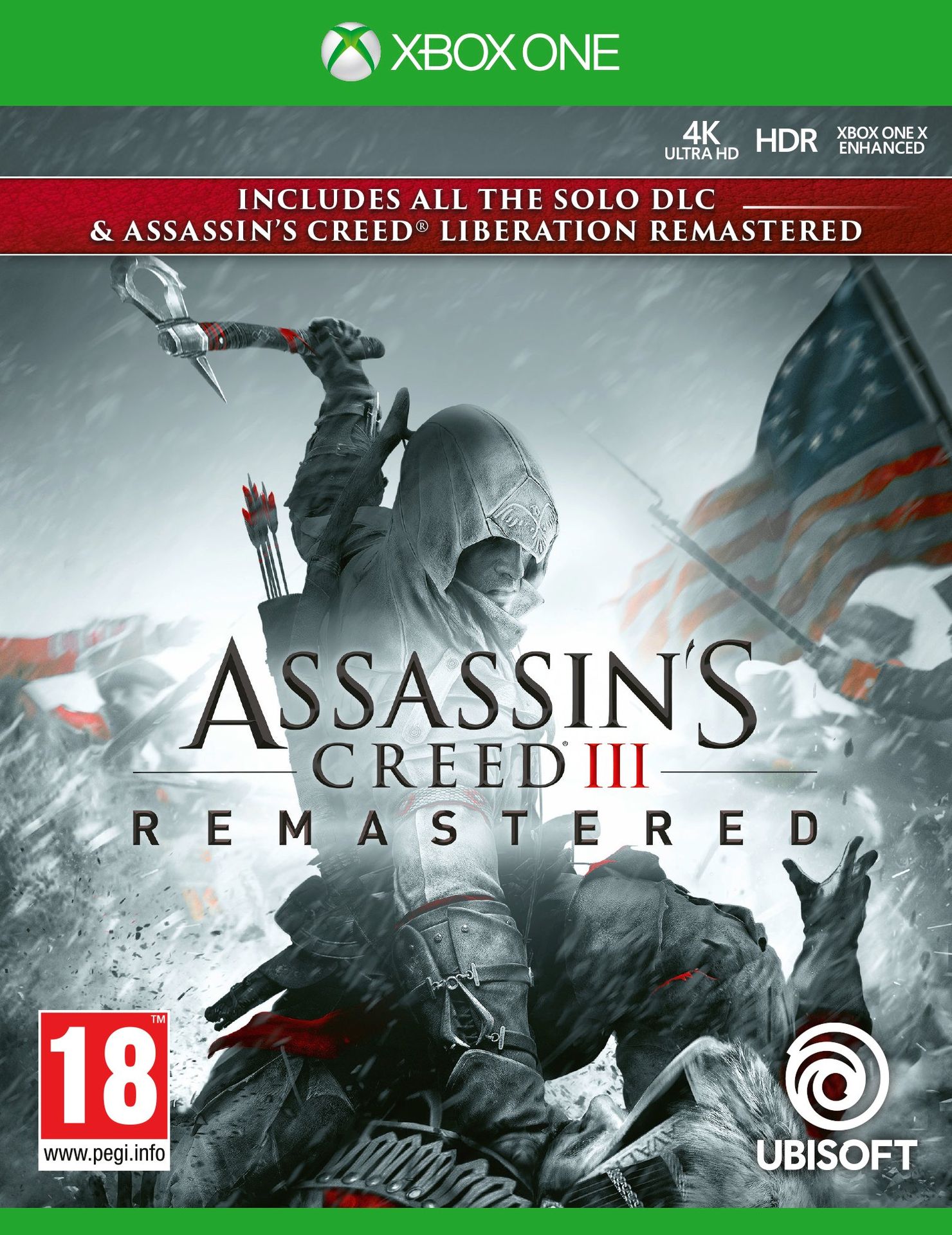 Assassin's Creed III (3) + Liberation HD Remastered PL/ENG (XONE) // WYSYŁKA 24h // DOSTAWA TAKŻE W WEEKEND! // TEL. 48 660 20 30