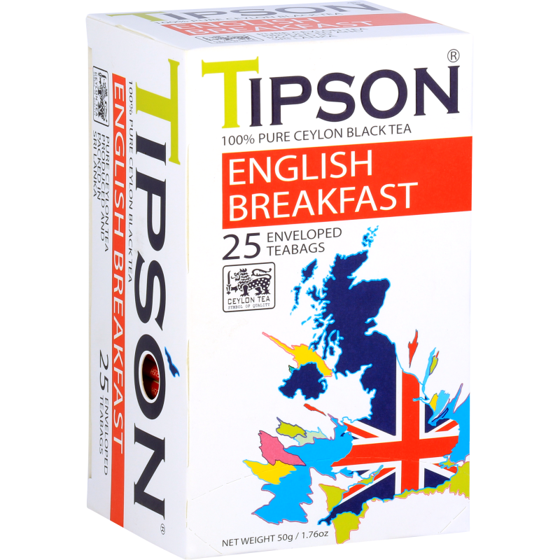 ENGLISH BREAKFAST w saszetkach kopertowanych 25 x 2 g