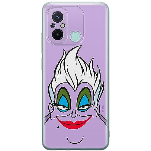 ERT GROUP etui na telefon Xiaomi REDMI 12C/ REDMI 11A, case oryginalny i oficjalnie licencjonowany przez Disney, wzór Ursula 002, optymalnie dopasowane, plecki z TPU