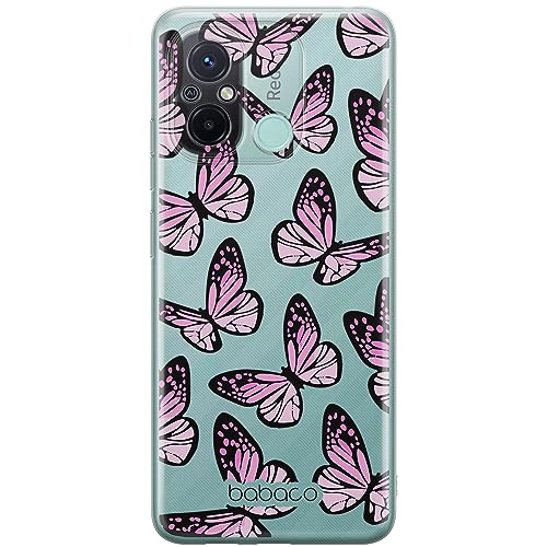 ERT GROUP etui na telefon Xiaomi REDMI 12C/ REDMI 11A, case oryginalny i oficjalnie licencjonowany przez Babaco, wzór Butterflies 002, optymalnie dopasowane, plecki z TPU