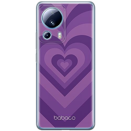 ERT GROUP etui na telefon Xiaomi 13 LITE/CIVI 2, case oryginalny i oficjalnie licencjonowany przez Babaco, wzór Hearts 007, optymalnie dopasowane, plecki z TPU