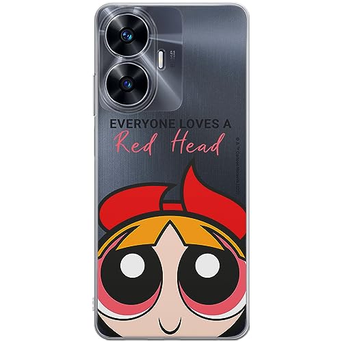 ERT GROUP etui na telefon Realme C55, case oryginalny i oficjalnie licencjonowany przez The Powerpuff Girls, wzór 011, optymalnie dopasowane, plecki z TPU częściowo przeźroczyste
