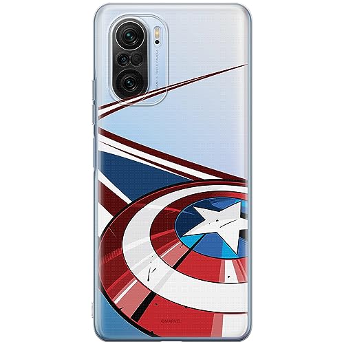 Etui Kapitan Ameryka 008 Marvel Nadruk częściowy Przeźroczysty Producent: Xiaomi, Model: MI 11i/ REDMI K40/K40 PRO/POCO F3/ F3 PRO