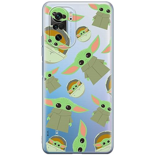 ERT GROUP etui na telefon Xiaomi MI 11i/ REDMI K40/K40 PRO/POCO F3/ F3 PRO, case oryginalny i oficjalnie licencjonowany przez Star Wars, wzór Baby Yoda 006, plecki z TPU częściowo przeźroczyste