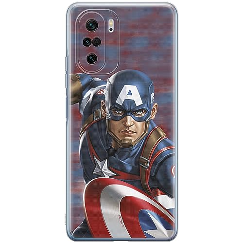 Etui Kapitan Ameryka 022 Marvel Nadruk pełny Wielobarwny Producent: Xiaomi, Model: MI 11i/ REDMI K40/K40 PRO/POCO F3/ F3 PRO