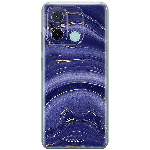 ERT GROUP etui na telefon Xiaomi REDMI 12C/ REDMI 11A, case oryginalny i oficjalnie licencjonowany przez Babaco, wzór Marble 005, optymalnie dopasowane, plecki z TPU
