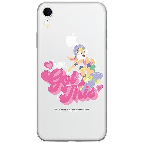 ERT GROUP etui na telefon Iphone XR, case oryginalny i oficjalnie licencjonowany przez Looney Tunes, wzór Lola 004, optymalnie dopasowane, plecki z TPU częściowo przeźroczyste