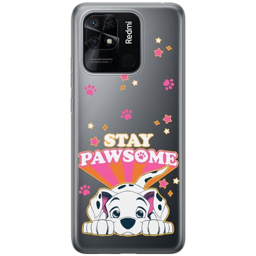 ERT GROUP etui na telefon Xiaomi REDMI 10C, case oryginalny i oficjalnie licencjonowany przez Disney, wzór Dalmatian 007, optymalnie dopasowane, plecki z TPU częściowo przeźroczyste