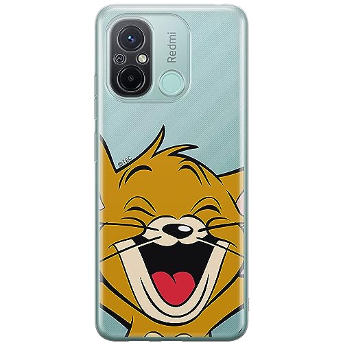 ERT GROUP etui na telefon Xiaomi REDMI 12C/ REDMI 11A, case oryginalny i oficjalnie licencjonowany przez Tom & Jerry, wzór Jerry 003, optymalnie dopasowane, plecki z TPU częściowo przeźroczyste