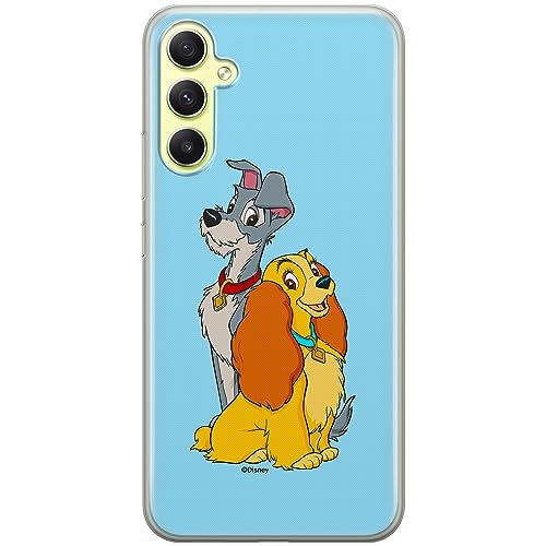 ERT GROUP etui na telefon Samsung A34 5G, case oryginalny i oficjalnie licencjonowany przez Disney, wzór Lady and the Tramp 003, optymalnie dopasowane, plecki z TPU