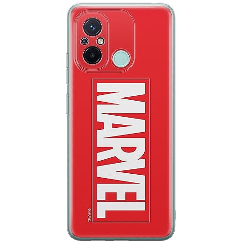 ERT GROUP etui na telefon Xiaomi REDMI 12C/ REDMI 11A, case oryginalny i oficjalnie licencjonowany przez Marvel, wzór 001, optymalnie dopasowane, plecki z TPU