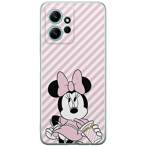 Etui Minnie 017 Disney Nadruk pełny Różowy Producent: Xiaomi, Model: REDMI NOTE 12 4G