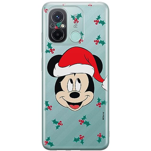 ERT GROUP etui na telefon Xiaomi REDMI 12C/ REDMI 11A, case oryginalny i oficjalnie licencjonowany przez Disney, wzór Mickey 040, optymalnie dopasowane, plecki z TPU częściowo przeźroczyste