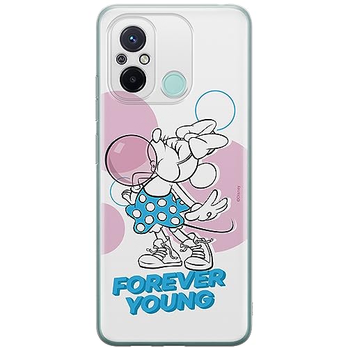 ERT GROUP etui na telefon Xiaomi REDMI 12C/ REDMI 11A, case oryginalny i oficjalnie licencjonowany przez Disney, wzór Minnie 055, optymalnie dopasowane, plecki z TPU