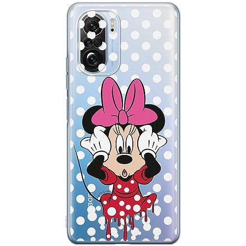ERT GROUP etui na telefon Xiaomi MI 11i/ REDMI K40/K40 PRO/POCO F3/ F3 PRO, case oryginalny i oficjalnie licencjonowany przez Disney, wzór Minnie 016, plecki z TPU częściowo przeźroczyste