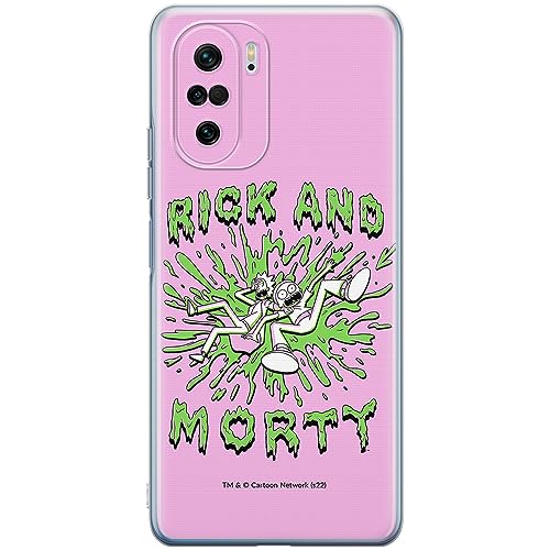 ERT GROUP etui na telefon Xiaomi MI 11i/ REDMI K40/K40 PRO/POCO F3/ F3 PRO, case oryginalny i oficjalnie licencjonowany przez Rick and Morty, wzór Rick & Morty 024, optymalnie dopasowane, plecki z TPU
