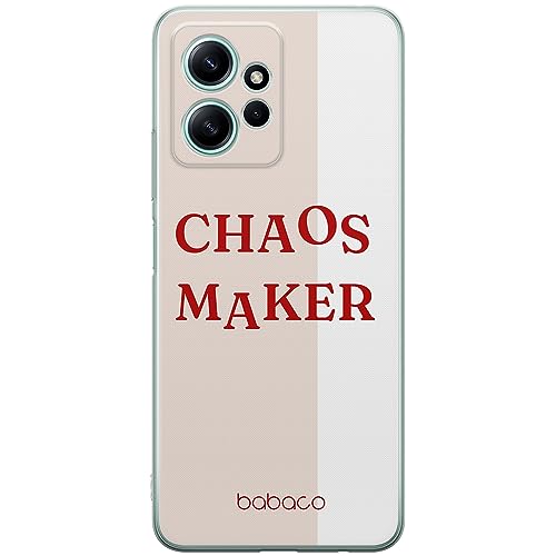 ERT GROUP etui na telefon Xiaomi REDMI NOTE 12 4G, case oryginalny i oficjalnie licencjonowany przez Babaco, wzór 90's Girl 009, optymalnie dopasowane, plecki z TPU