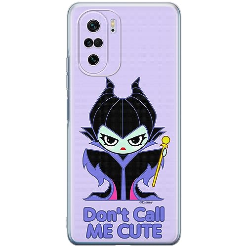 ERT GROUP etui na telefon Xiaomi MI 11i/ REDMI K40/K40 PRO/POCO F3/ F3 PRO, case oryginalny i oficjalnie licencjonowany przez Disney, wzór Maleficent 003, optymalnie dopasowane, plecki z TPU
