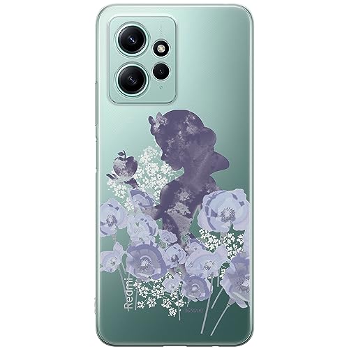 ERT GROUP etui na telefon Xiaomi REDMI NOTE 12 4G, case oryginalny i oficjalnie licencjonowany przez Disney, wzór Snow White 004, optymalnie dopasowane, plecki z TPU częściowo przeźroczyste