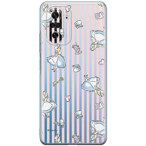 ERT GROUP etui na telefon Xiaomi MI 11i/ REDMI K40/K40 PRO/POCO F3/ F3 PRO, case oryginalny i oficjalnie licencjonowany przez Disney, wzór Alice 001, plecki z TPU częściowo przeźroczyste