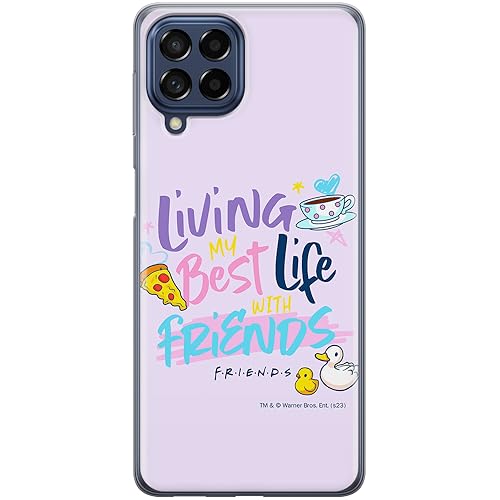 ERT GROUP etui na telefon Samsung M53 5G, case oryginalny i oficjalnie licencjonowany przez Friends, wzór Friends 024, optymalnie dopasowane, plecki z TPU