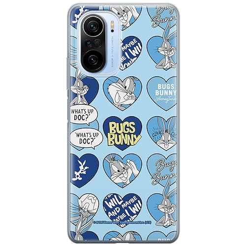 ERT GROUP etui na telefon Xiaomi MI 11i/ REDMI K40/K40 PRO/POCO F3/ F3 PRO, case oryginalny i oficjalnie licencjonowany przez Looney Tunes, wzór Bugs 021, optymalnie dopasowane, plecki z TPU