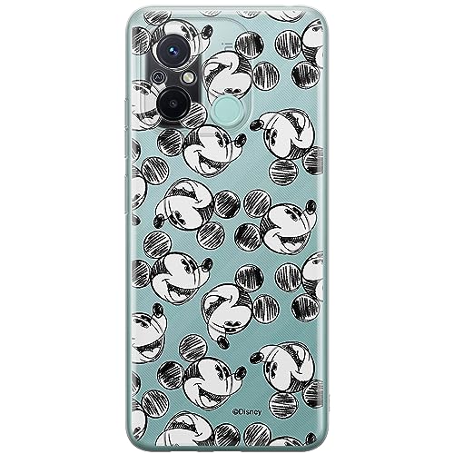 ERT GROUP etui na telefon Xiaomi REDMI 12C/ REDMI 11A, case oryginalny i oficjalnie licencjonowany przez Disney, wzór Mickey 025, optymalnie dopasowane, plecki z TPU częściowo przeźroczyste