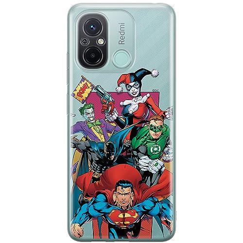 Etui Liga Sprawiedliwości 004 DC Nadruk częściowy Przeźroczysty Producent: Xiaomi, Model: REDMI 12C/ REDMI 11A