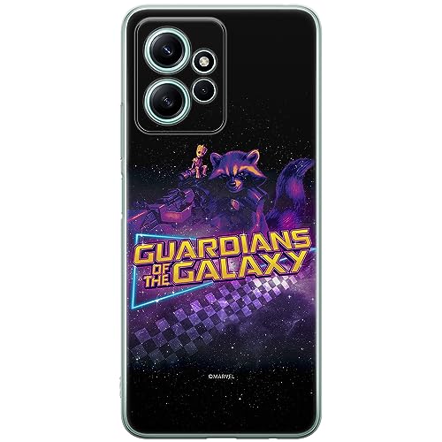 Etui Strażnicy Galaktyki 015 Marvel Nadruk pełny Czarny Producent: Xiaomi, Model: REDMI NOTE 12 4G