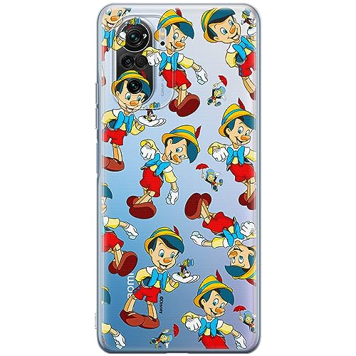 ERT GROUP etui na telefon Xiaomi MI 11i/ REDMI K40/K40 PRO/POCO F3/ F3 PRO, case oryginalny i oficjalnie licencjonowany przez Disney, wzór Pinocchio 002, plecki z TPU częściowo przeźroczyste