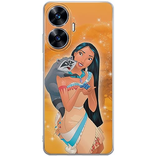 ERT GROUP etui na telefon Realme C55, case oryginalny i oficjalnie licencjonowany przez Disney, wzór Pocahontas & Meeko 001, optymalnie dopasowane, plecki z TPU