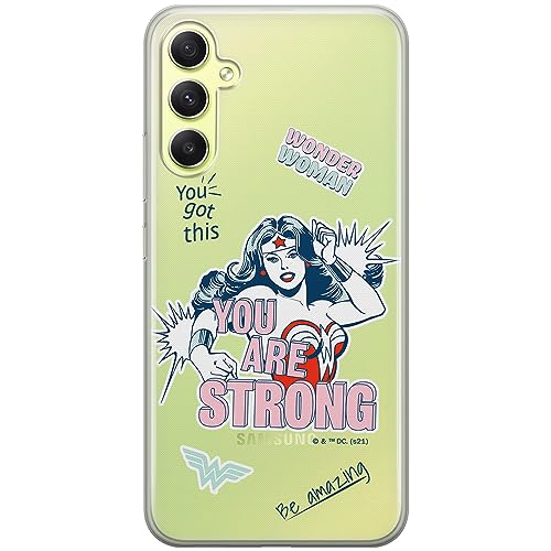 Etui dedykowane do Samsung A34 5G wzór:  Wonder Woman 025 oryginalne i oficjalnie licencjonowane