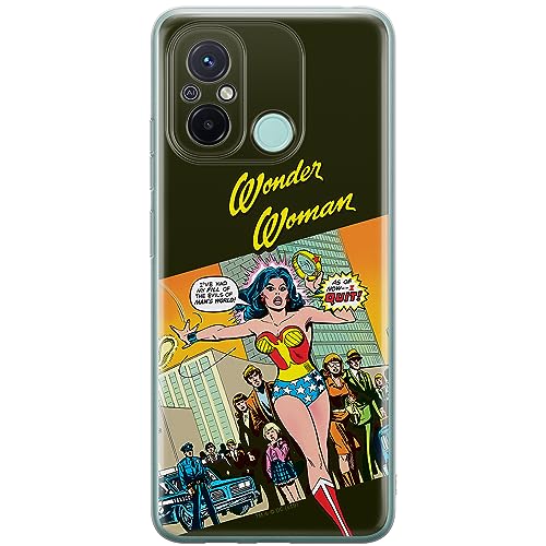 ERT GROUP etui na telefon Xiaomi REDMI 12C/ REDMI 11A, case oryginalny i oficjalnie licencjonowany przez DC, wzór Wonder Woman 016, optymalnie dopasowane, plecki z TPU