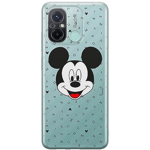ERT GROUP etui na telefon Xiaomi REDMI 12C/ REDMI 11A, case oryginalny i oficjalnie licencjonowany przez Disney, wzór Mickey 020, optymalnie dopasowane, plecki z TPU częściowo przeźroczyste