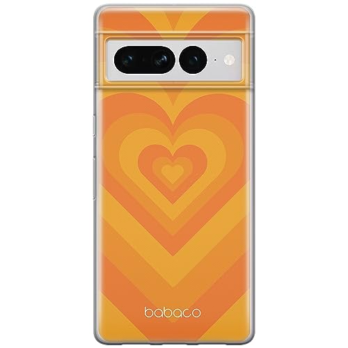 ERT GROUP etui na telefon Google PIXEL 7 PRO, case oryginalny i oficjalnie licencjonowany przez Babaco, wzór Hearts 007, optymalnie dopasowane, plecki z TPU