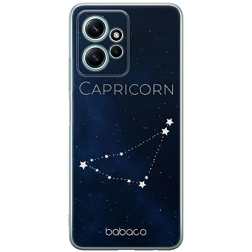 ERT GROUP etui na telefon Xiaomi REDMI NOTE 12 4G, case oryginalny i oficjalnie licencjonowany przez Babaco, wzór Zodiac Constellation 010, optymalnie dopasowane, plecki z TPU