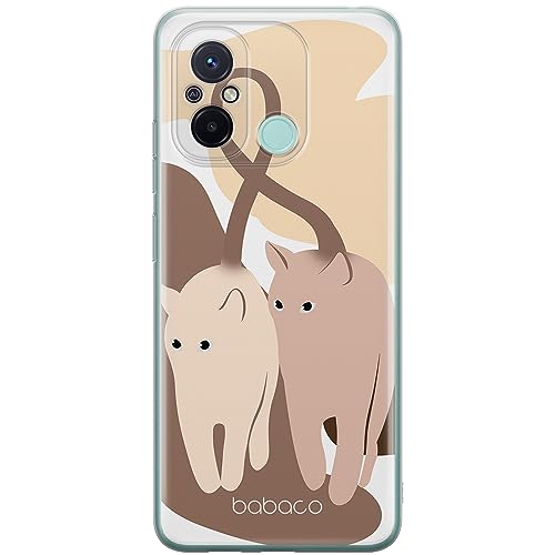 ERT GROUP etui na telefon Xiaomi REDMI 12C/ REDMI 11A, case oryginalny i oficjalnie licencjonowany przez Babaco, wzór Cats 002, optymalnie dopasowane, plecki z TPU