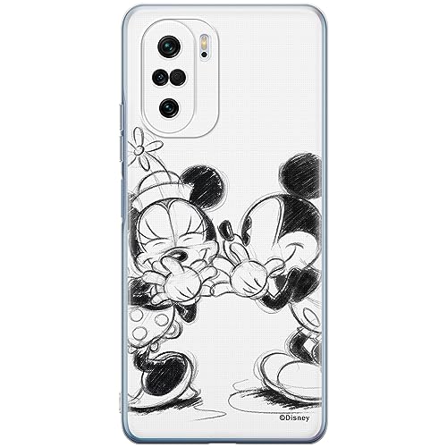 ERT GROUP etui na telefon Xiaomi MI 11i/ REDMI K40/K40 PRO/POCO F3/ F3 PRO, case oryginalny i oficjalnie licencjonowany przez Disney, wzór Mickey & Minnie 010, optymalnie dopasowane, plecki z TPU