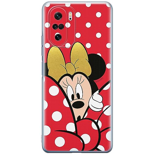 ERT GROUP etui na telefon Xiaomi MI 11i/ REDMI K40/K40 PRO/POCO F3/ F3 PRO, case oryginalny i oficjalnie licencjonowany przez Disney, wzór Minnie 015, optymalnie dopasowane, plecki z TPU