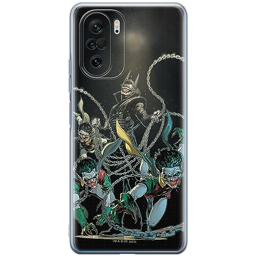 ERT GROUP etui na telefon Xiaomi MI 11i/ REDMI K40/K40 PRO/POCO F3/ F3 PRO, case oryginalny i oficjalnie licencjonowany przez DC, wzór Batman Who Laughs 004, optymalnie dopasowane, plecki z TPU