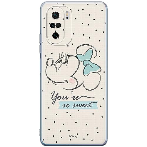 ERT GROUP etui na telefon Xiaomi MI 11i/ REDMI K40/K40 PRO/POCO F3/ F3 PRO, case oryginalny i oficjalnie licencjonowany przez Disney, wzór Minnie 042, optymalnie dopasowane, plecki z TPU