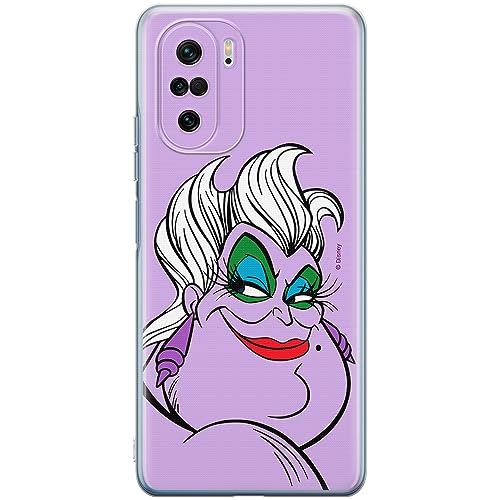 ERT GROUP etui na telefon Xiaomi MI 11i/ REDMI K40/K40 PRO/POCO F3/ F3 PRO, case oryginalny i oficjalnie licencjonowany przez Disney, wzór Ursula 001, optymalnie dopasowane, plecki z TPU