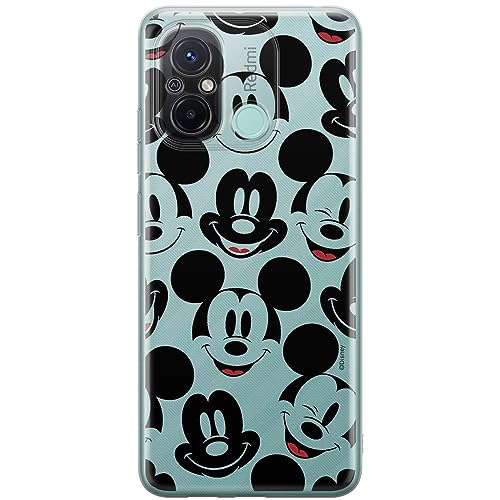 ERT GROUP etui na telefon Xiaomi REDMI 12C/ REDMI 11A, case oryginalny i oficjalnie licencjonowany przez Disney, wzór Mickey 018, optymalnie dopasowane, plecki z TPU częściowo przeźroczyste