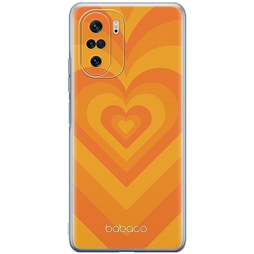 ERT GROUP etui na telefon Xiaomi MI 11i/ REDMI K40/K40 PRO/POCO F3/ F3 PRO, case oryginalny i oficjalnie licencjonowany przez Babaco, wzór Hearts 007, optymalnie dopasowane, plecki z TPU