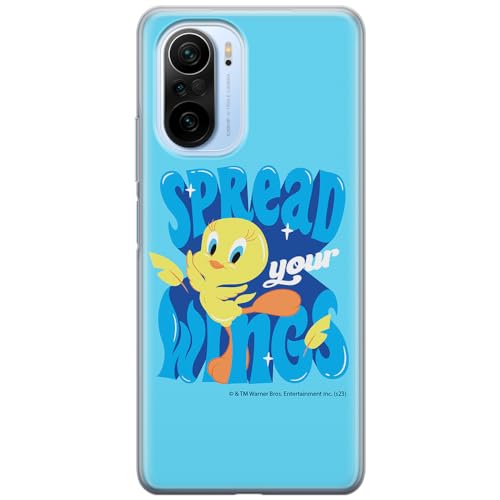 ERT GROUP etui na telefon Xiaomi MI 11i/ REDMI K40/K40 PRO/POCO F3/ F3 PRO, case oryginalny i oficjalnie licencjonowany przez Looney Tunes, wzór Tweety 014, optymalnie dopasowane, plecki z TPU