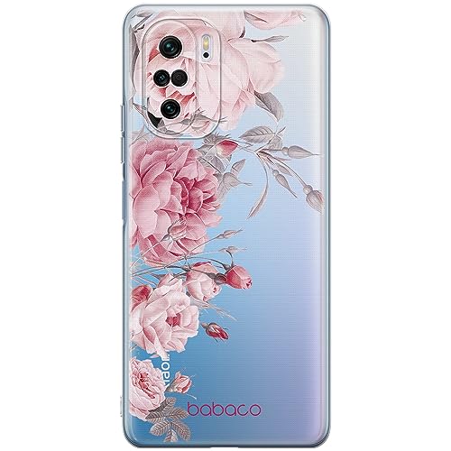 ERT GROUP etui na telefon Xiaomi MI 11i/ REDMI K40/K40 PRO/POCO F3/ F3 PRO, case oryginalny i oficjalnie licencjonowany przez Babaco, wzór Flowers 059, plecki z TPU częściowo przeźroczyste
