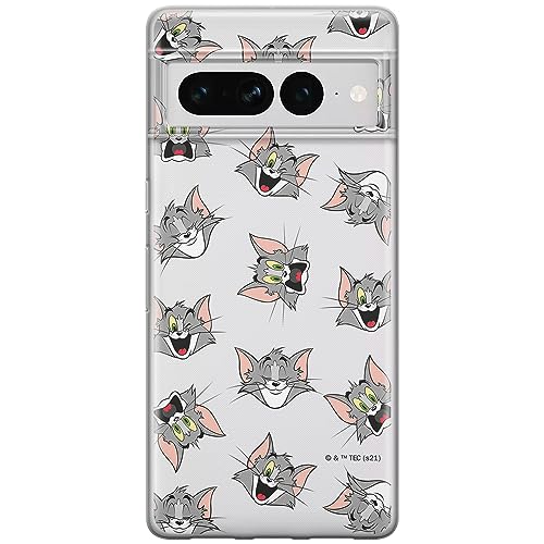 ERT GROUP etui na telefon Google PIXEL 7 PRO, case oryginalny i oficjalnie licencjonowany przez Tom & Jerry, wzór 007, optymalnie dopasowane, plecki z TPU częściowo przeźroczyste
