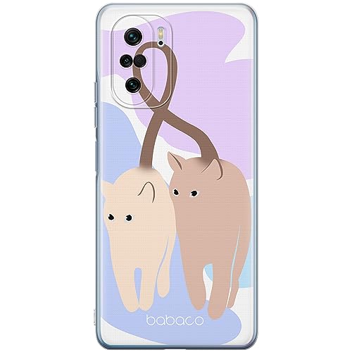 ERT GROUP etui na telefon Xiaomi MI 11i/ REDMI K40/K40 PRO/POCO F3/ F3 PRO, case oryginalny i oficjalnie licencjonowany przez Babaco, wzór Cats 013, optymalnie dopasowane, plecki z TPU