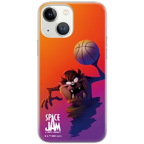 ERT GROUP etui na telefon Iphone 13 MINI, case oryginalny i oficjalnie licencjonowany przez Looney Tunes, wzór Space Jam 013, optymalnie dopasowane, plecki z TPU